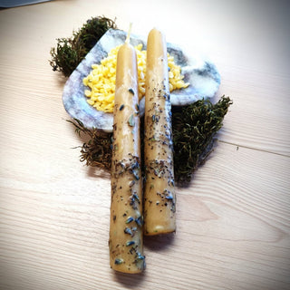 Beeswax Manifest Intention Candles - The Mystical Moon Online Store