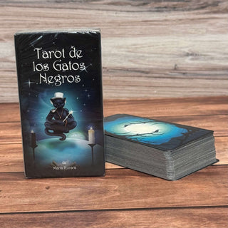 Black Cats Tarot Deck by Maria Kuara and Lo Scarabeo - The Mystical Moon
