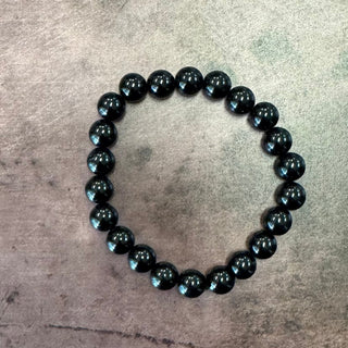 Black Obsidian Beaded 8mm Bracelet - The Mystical Moon Online Store