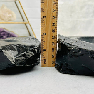 Black Obsidian Votive Tea Light Candle Holder - The Mystical Moon Online Store