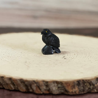 Black Onyx Raven Statue - The Mystical Moon Online Store