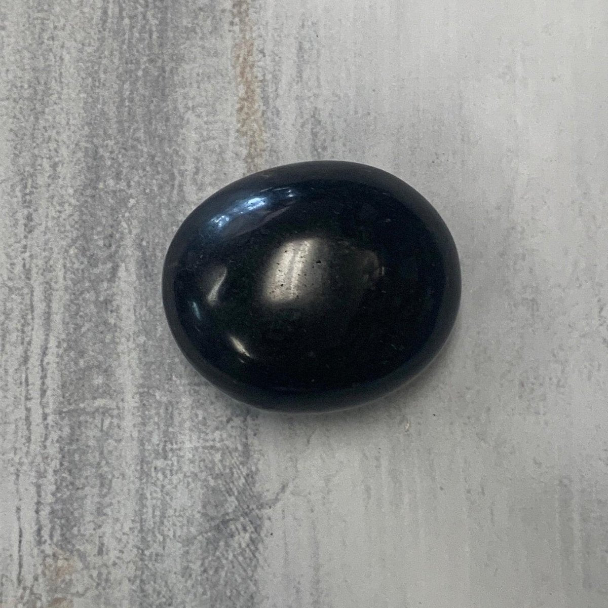 Black Tourmaline Palm Stone 10 - The Mystical Moon Online Store