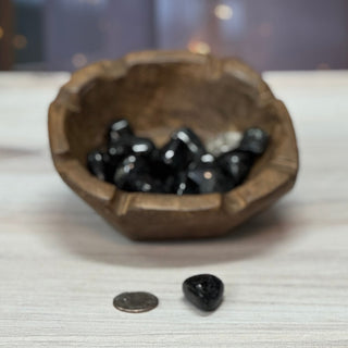 Black Tourmaline Tumbled Crystal - The Mystical Moon Online Store