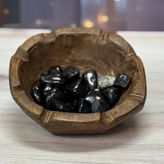 Black Tourmaline Tumbled Crystal - The Mystical Moon Online Store