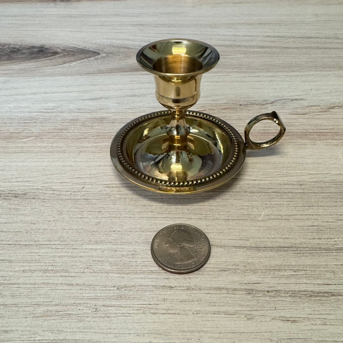Brass Taper Candleholder - The Mystical Moon Online Store