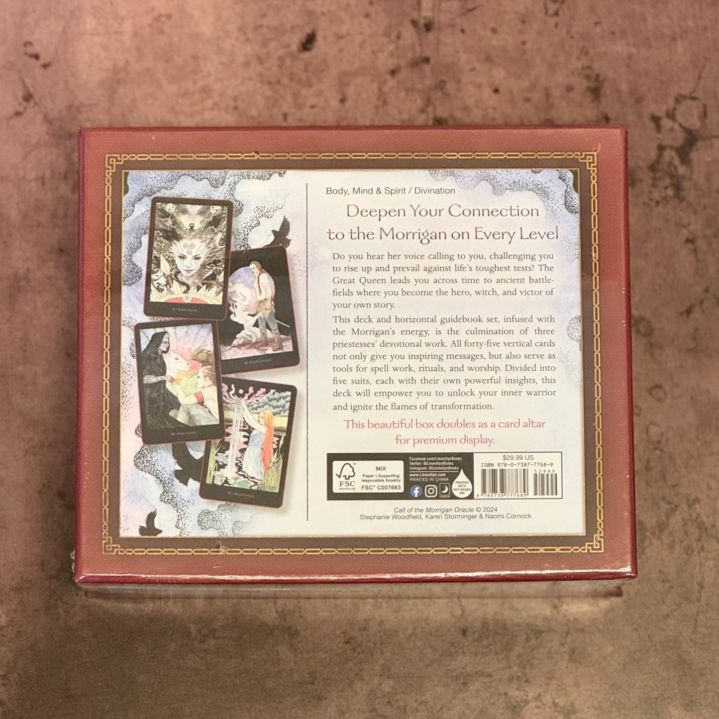 Call Of The Morrigan Oracle By Stephanie Woodfield - The Mystical Moon Online Store