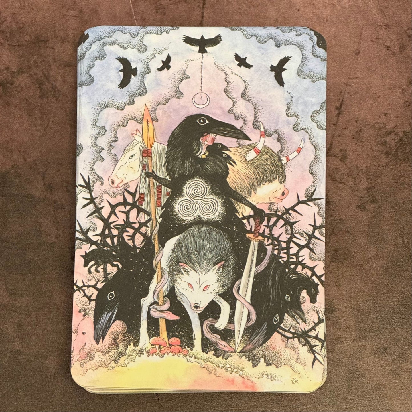 Call Of The Morrigan Oracle By Stephanie Woodfield - The Mystical Moon Online Store