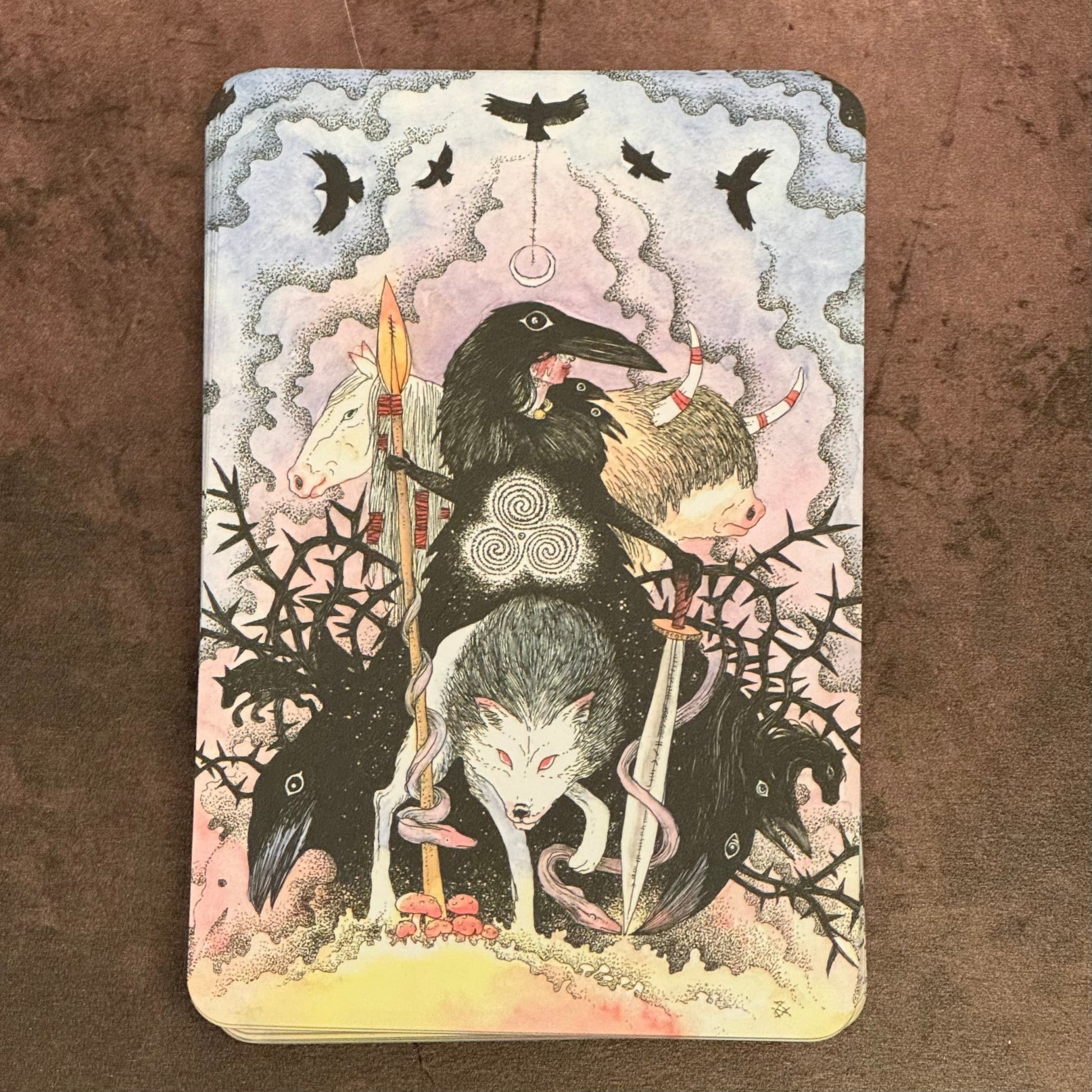 Call Of The Morrigan Oracle By Stephanie Woodfield - The Mystical Moon Online Store