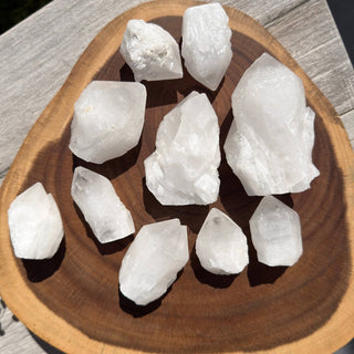 Candle Quartz Raw Crystal – Natural Rough Formation - The Mystical Moon Online Store