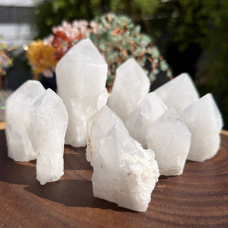 Candle Quartz Raw Crystal – Natural Rough Formation - The Mystical Moon Online Store