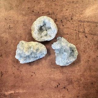 Celestite Cluster - The Mystical Moon Online Store