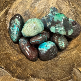 Chrysocolla Tumbled Crystal - The Mystical Moon Online Store