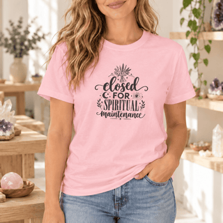 Closed for Spiritual Maintenance T-Shirt - The Mystical Moon