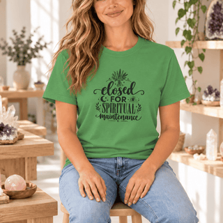 Closed for Spiritual Maintenance T-Shirt - The Mystical Moon