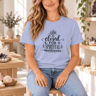 Closed for Spiritual Maintenance T-Shirt - The Mystical Moon