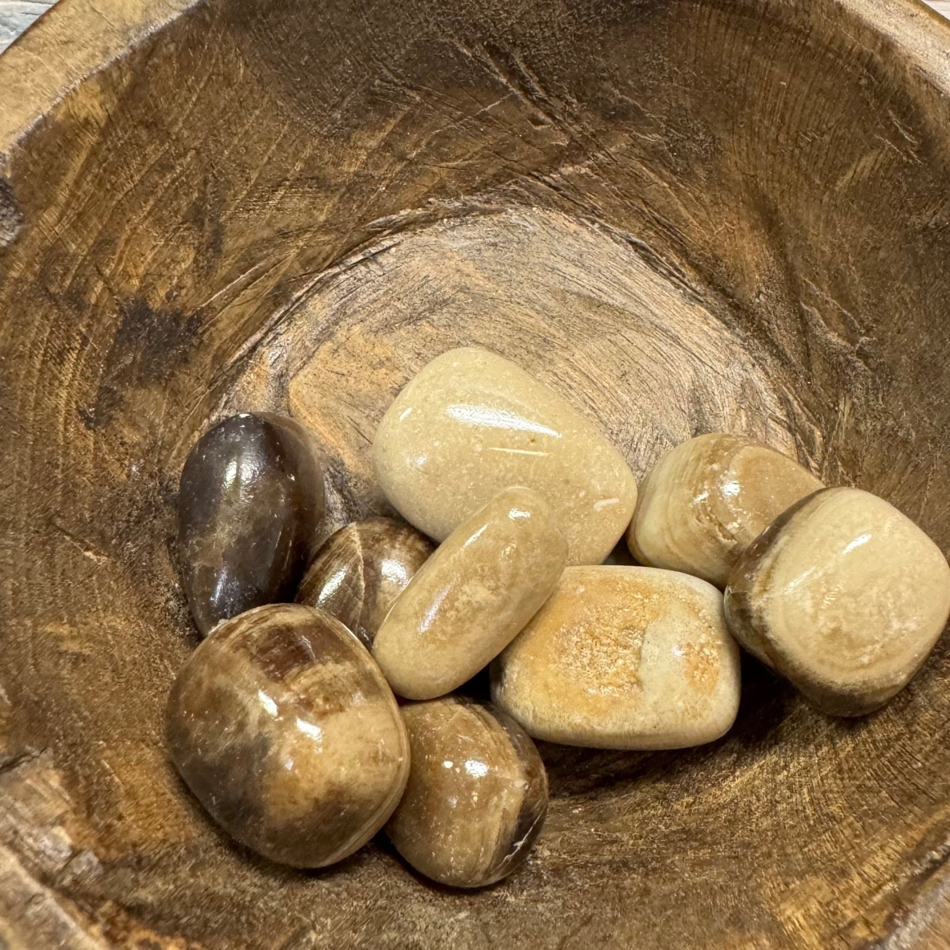 Coffee Calcite Tumbled - The Mystical Moon Online Store