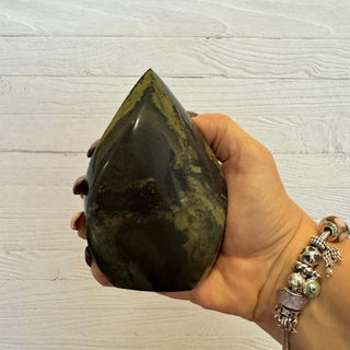 Crocodile Jasper Flame - The Mystical Moon