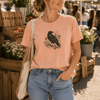 Crow Moon Tee - The Mystical Moon