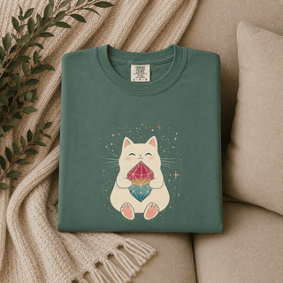 Crystal Cat Tee - The Mystical Moon