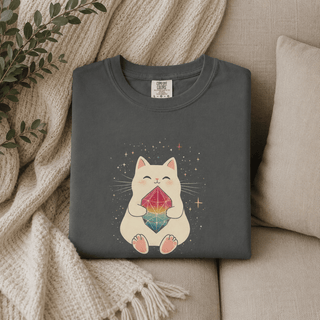 Crystal Cat Tee - The Mystical Moon