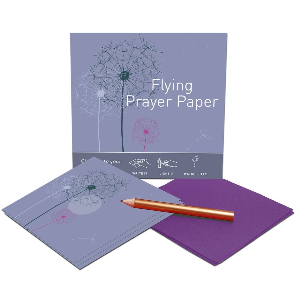 DANDELION PRAYER / Mini / 15 Ritual WISH PAPER™ +Accessories - The Mystical Moon Online Store