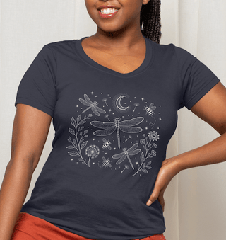 Dragonfly Moon T-Shirt - The Mystical Moon Online Store