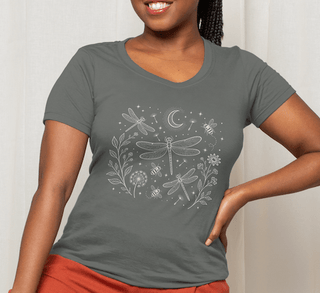 Dragonfly Moon T-Shirt - The Mystical Moon Online Store