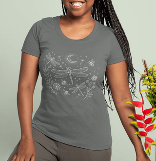 Dragonfly Moon T-Shirt - The Mystical Moon Online Store