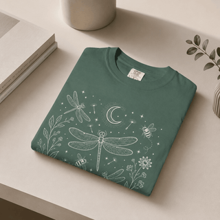 Dragonfly Moon T-Shirt - The Mystical Moon Online Store
