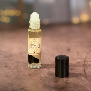 Empath Protection 8ml Roll On Oil with Black Tourmaline - The Mystical Moon Online Store