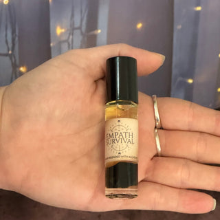 Empath Protection 8ml Roll On Oil with Black Tourmaline - The Mystical Moon Online Store