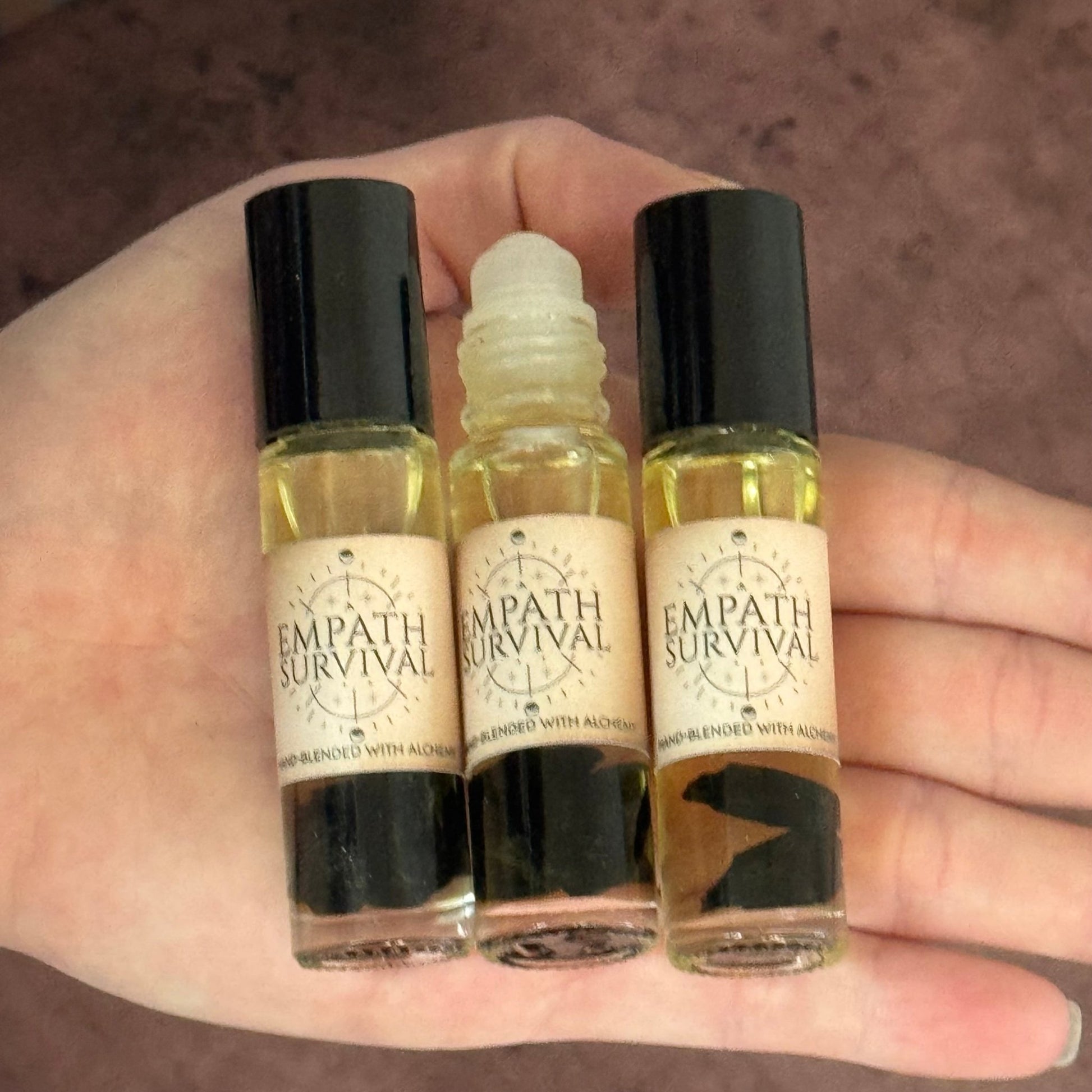 Empath Protection 8ml Roll On Oil with Black Tourmaline - The Mystical Moon Online Store