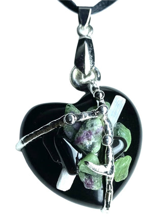 Empaths Heart Pendant by Seeds of Light - The Mystical Moon