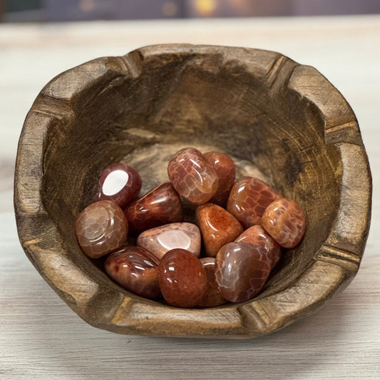Fire Agate Tumbled Crystal - The Mystical Moon Online Store
