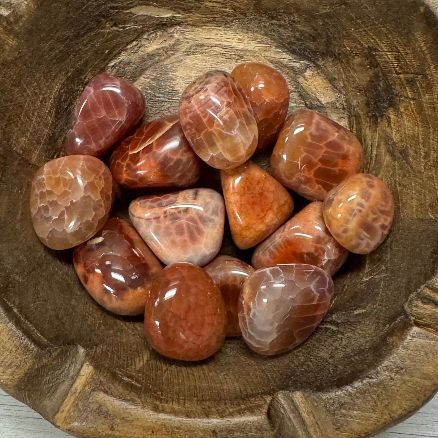 Fire Agate Tumbled Crystal - The Mystical Moon Online Store