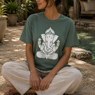 Ganesh Remover of Obstacles T-Shirt - The Mystical Moon