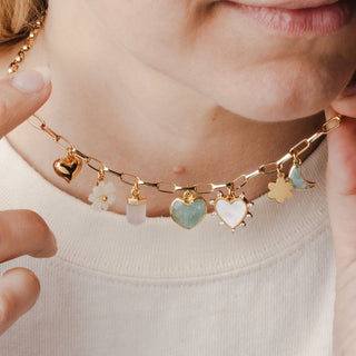 Garden of Gems Charm Necklace - The Mystical Moon Online Store