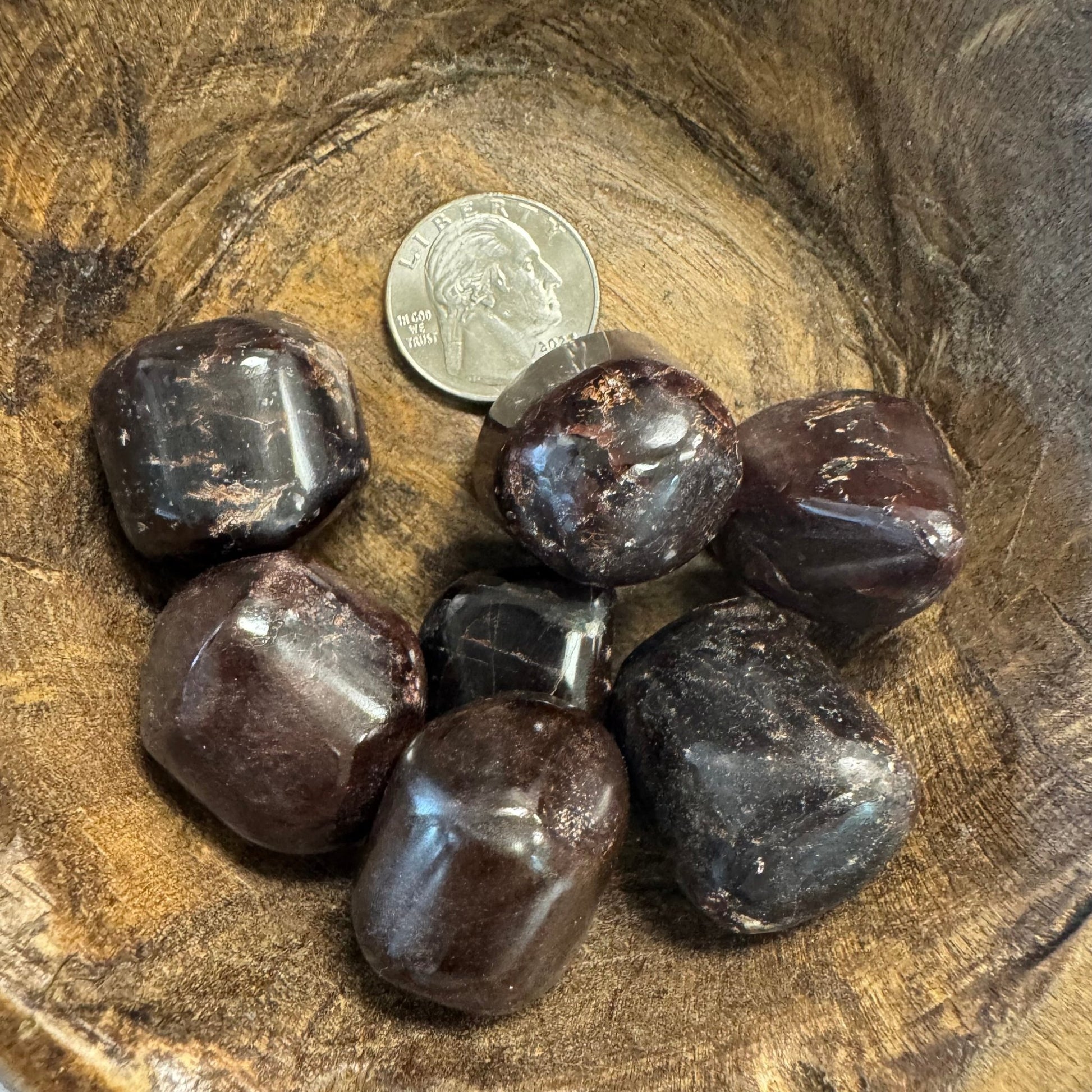 Garnet Tumbled Crystal - The Mystical Moon Online Store