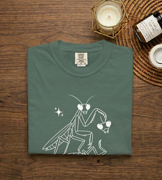 "Girls Will Be Girls" Praying Mantis T-Shirt - The Mystical Moon Online Store