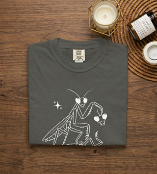 "Girls Will Be Girls" Praying Mantis T-Shirt - The Mystical Moon Online Store