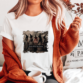 Girls Will Be Girls Witchy T-Shirt - The Mystical Moon Online Store