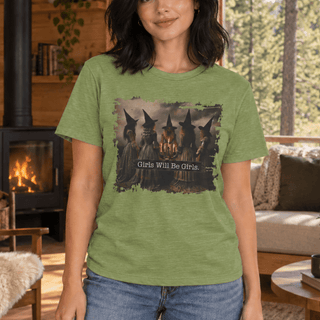 Girls Will Be Girls Witchy T-Shirt - The Mystical Moon