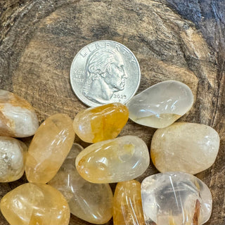 Golden Healer Quartz Tumbled Crystal - The Mystical Moon Online Store