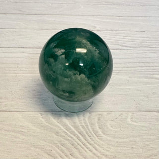 Green Fluorite Sphere 35 - The Mystical Moon