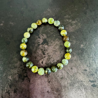 Green Garnet Bracelet 8mm - The Mystical Moon Online Store