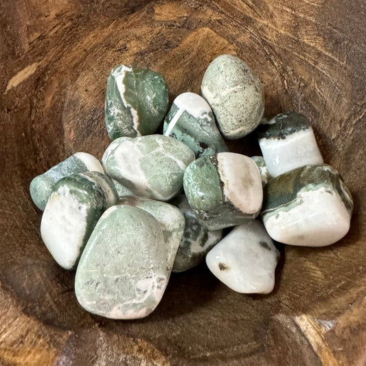 Green Sardonyx Tumbled Crystal - The Mystical Moon Online Store