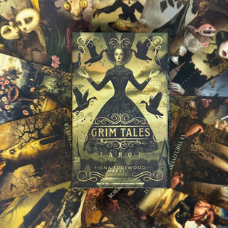 Grim Tales Tarot Deck by Fiona Edgemwood - The Mystical Moon