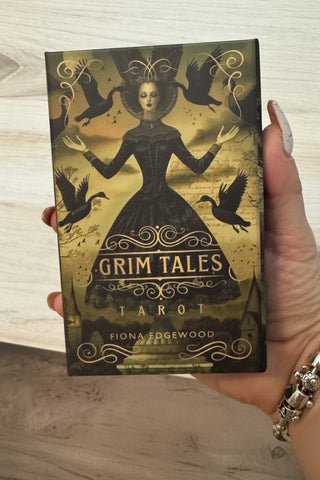 Grim Tales Tarot Deck by Fiona Edgemwood - The Mystical Moon