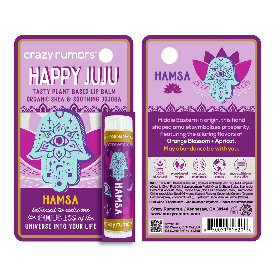 Hamsa organic lip balm