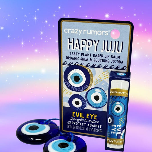 Happy Juju Evil Eye Lip Balm by Crazy Rumors - The Mystical Moon Online Store